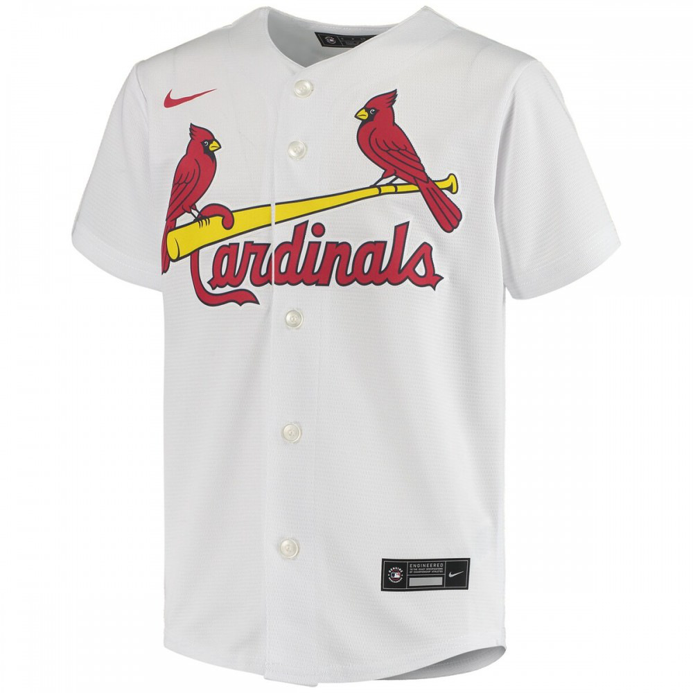 Nolan Arenado St. Louis Cardinals Youth Alternate Replica Player Jersey - White-Pro Kit Vault | Brand New 26/27 Sports Jerseys